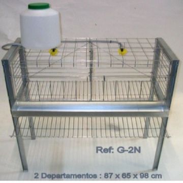 Jaula gallinas. Un piso, 4/6 Aves. (G-2N) Jaula gallinas. Un piso, 4/6 Aves. (G-2N)