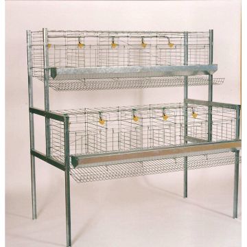 Jaula gallinas. Dos pisos, 30 Aves. (L-10) Jaula gallinas. Dos pisos, 30 Aves. (L-10)